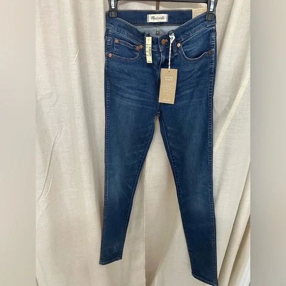 NWT Madewell 9” High Rise Tall Skinny Jeans - Picture 2 of 4